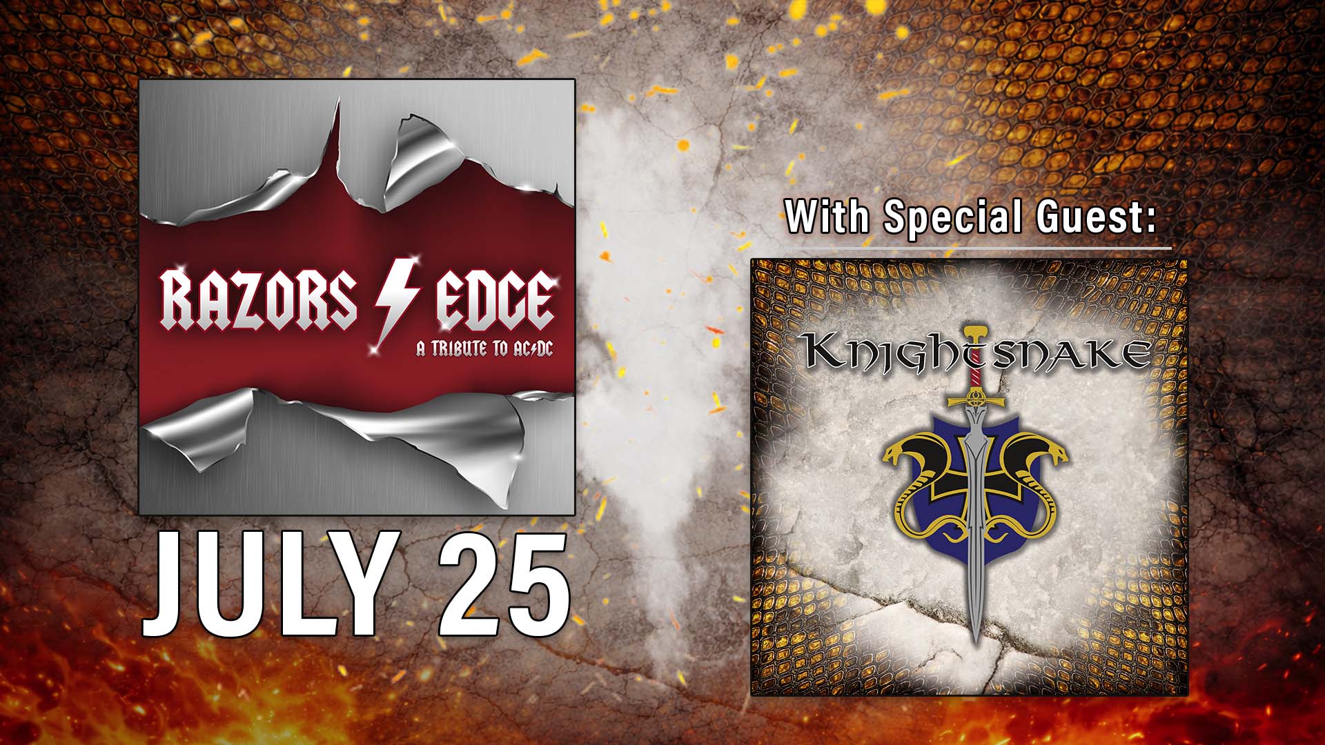 Concert poster featuring 