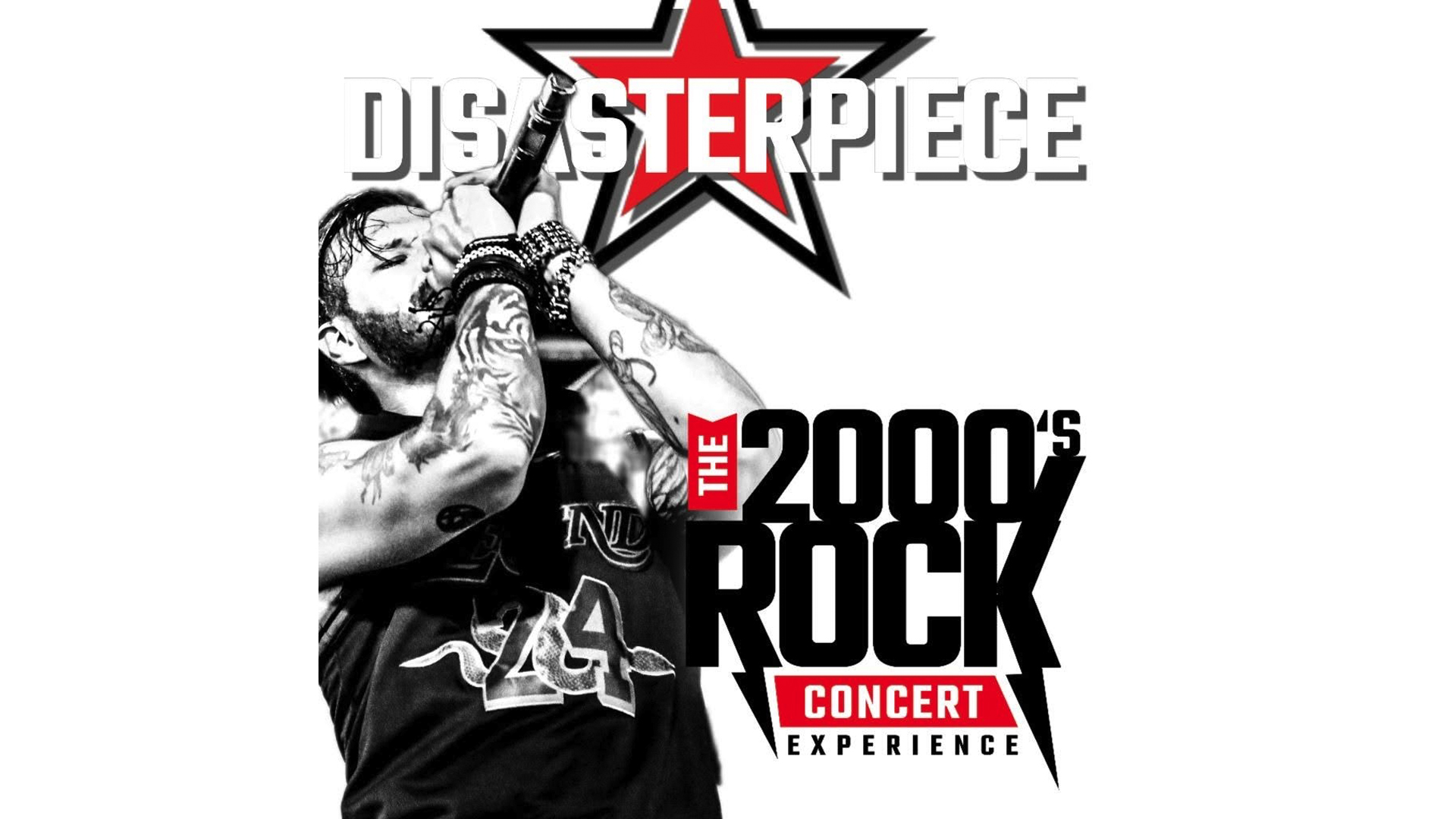Tattooed rock singer performing with a microphone; text reads 